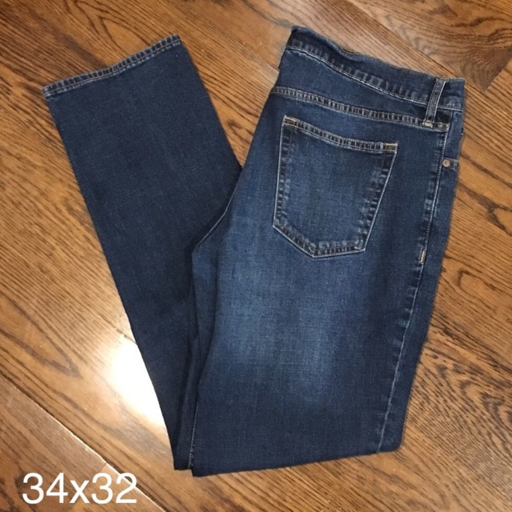 OLD NAVY Straight Leg Denim Jeans Mens 34x32